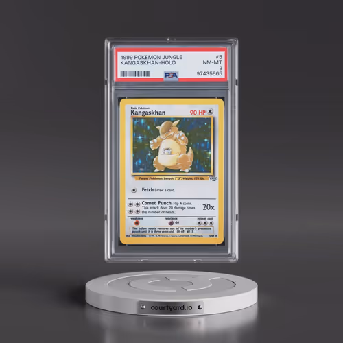 1999 Pokémon Jungle #5 Kangaskhan - Holo (PSA 8 NM-MT)