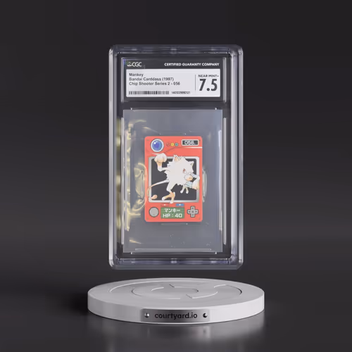 1997 Chip Shooter Series 2 (Rectangular Cards) #056 Mankey (CGC 7.5 NM+)
