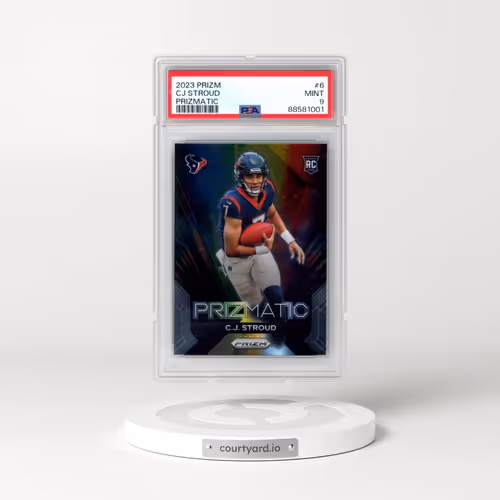 2023 Panini Prizm Prizmatic #6 CJ Stroud (PSA 9 MINT)