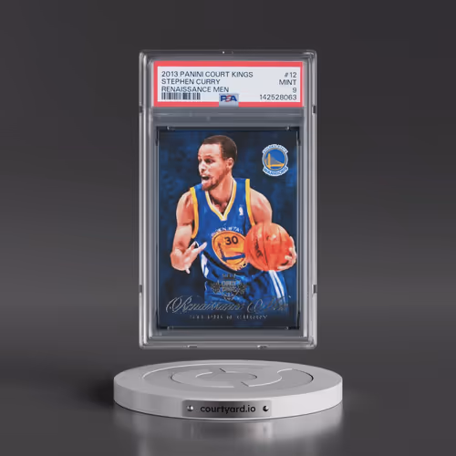 2013 Panini Court Kings Renaissance Men #12 Stephen Curry (PSA 9 MINT)