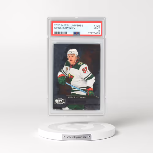 2020 Skybox Metal Universe #125 Kirill Kaprizov (PSA 9 MINT)