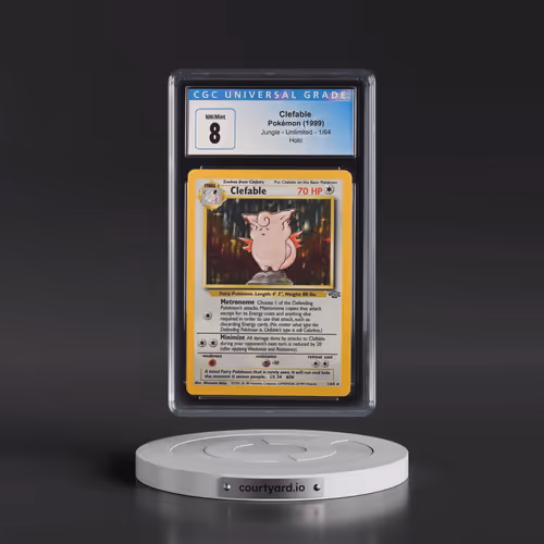 1999 Jungle #1/64 Clefable - Holo (CGC 8 NM-MT)