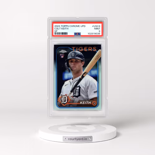 2024 Topps Chrome Update #USC8 Colt Keith - SP (PSA 9 MINT)