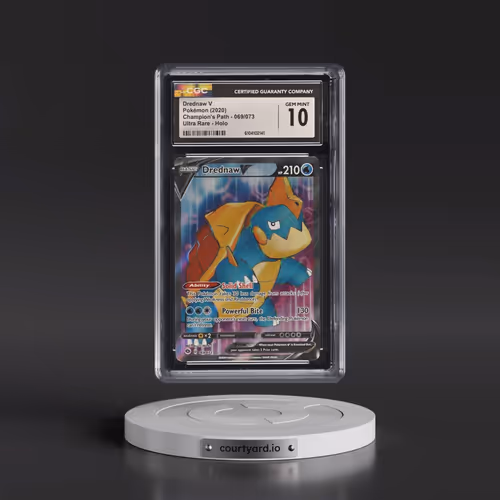 2020 Champion's Path #069/073 Drednaw V - Ultra Rare Holo (CGC 10 GEM MINT)