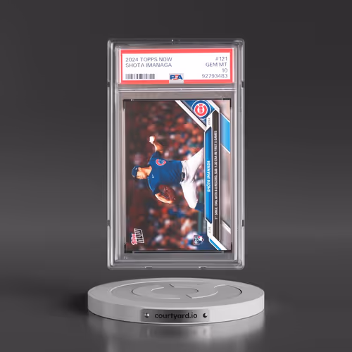 2024 Topps Now #121 Shota Imanaga (PSA 10 GEM MINT)