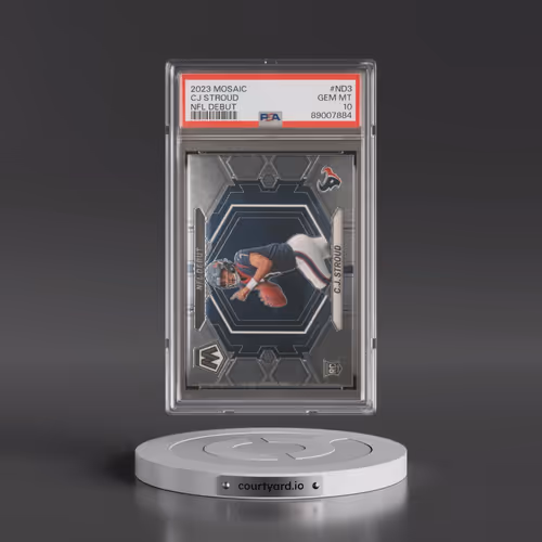 2023 Panini Mosaic NFL Debut #ND3 CJ Stroud (PSA 10 GEM MINT)