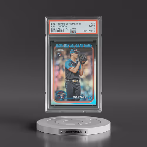 2024 Topps Chrome Update 2024 All-Star Game Chrome #29 Paul Skenes (PSA 9 MINT)