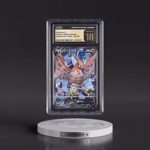 2020 Amazing Volt Tackle #102/100 Talonflame V - Super Rare Holo (CGC 10 PRISTINE)