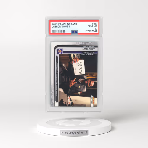 2022 Panini Instant #108 LeBron James (PSA 10 GEM MINT)