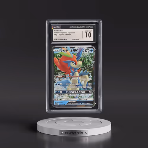 2019 Sky Legend #019/054 Keldeo GX - Holo (CGC 10 GEM MINT)
