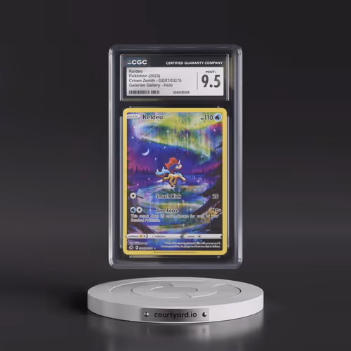 2022 Crown Zenith #GG07/GG70 Keldeo - Galarian Gallery Holo (CGC 9.5 MINT+)