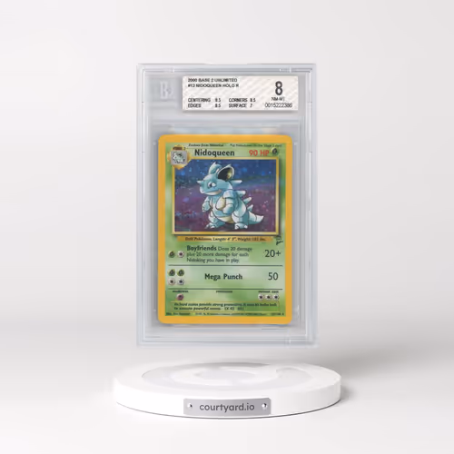 2000 Base Set 2 #12 Nidoqueen - Holo (BGS 8 NM-MT)