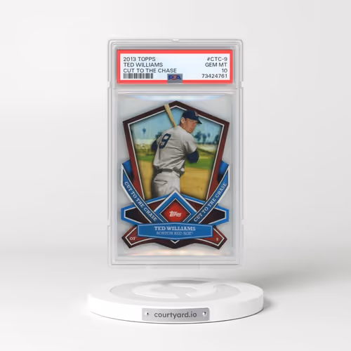 2013 Topps Cut to the Chase #CTC-9 Ted Williams (PSA 10 GEM MINT)