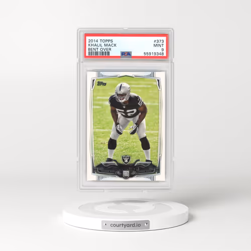 2014 Topps #373 Khalil Mack - Bent Over (PSA 9 MINT)