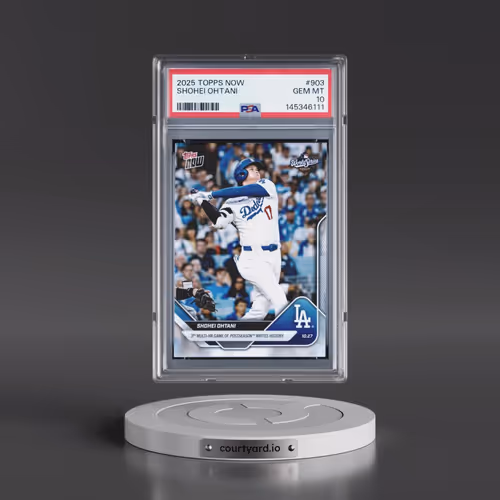 2025 Topps Now #903 Shohei Ohtani (PSA 10 GEM MINT)