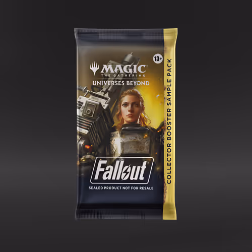 Magic: The Gathering Universes Beyond: Fallout - Collector Booster Sample (1 Booster Pack - Art May