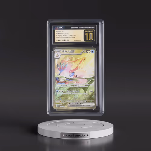 2024 Surging Sparks - SSP EN #237/191 Milotic ex - Special Illustration Rare (Holo) (CGC 10 PRISTINE