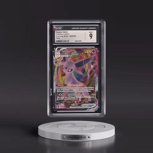 2021 Evolving Skies #065/203 Espeon VMAX - Holo (CGC 9 MINT)