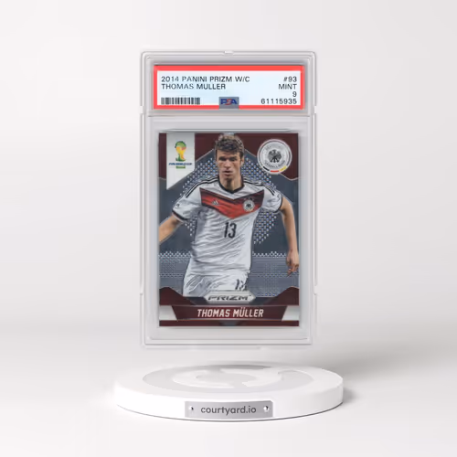 2014 Panini Prizm World Cup #93 Thomas Muller (PSA 9 MINT)
