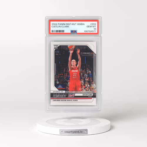 2024 Panini Instant WNBA #204 Caitlin Clark (PSA 10 GEM MINT)