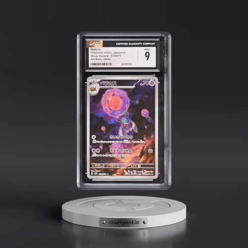 2023 Pokémon Sv2p-Snow Hazard #079 Rabsca - Art Rare (CGC 9 MINT)