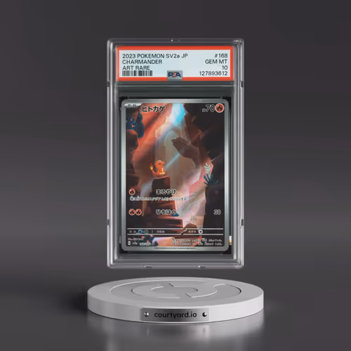 2023 Pokémon Sv2a-Pokémon 151 #168 Charmander - Art Rare (PSA 10 GEM MINT)