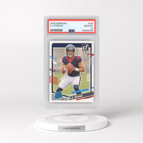 2023 Panini Donruss #339 CJ Stroud (PSA 10 GEM MINT)