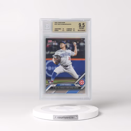 2024 Topps Now #147 Shota Imanaga (BGS 9.5 GEM MINT)