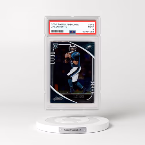 2020 Panini Absolute #145 Jalen Hurts (PSA 9 MINT)