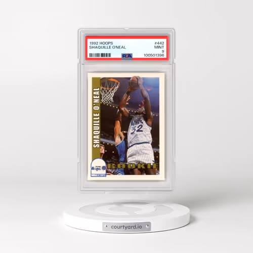 1992 Hoops #442 Shaquille O'Neal (PSA 9 MINT)