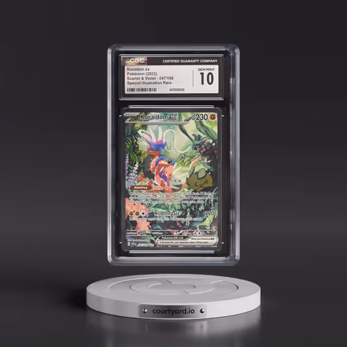 2023 Scarlet & Violet #247/198 Koraidon ex - Special Illustration Rare (Holo) (CGC 10 GEM MINT)