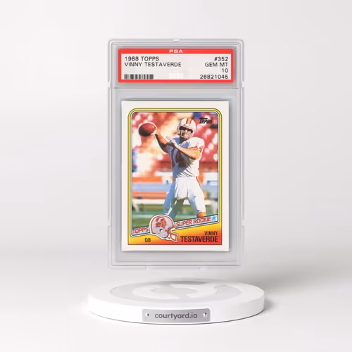 1988 Topps #352 Vinny Testaverde (PSA 10 GEM MINT)