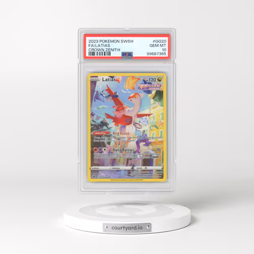 2023 Pokémon Sword and Shield Crown Zenith #GG20 Latias - Full Art (PSA 10 GEM MINT)