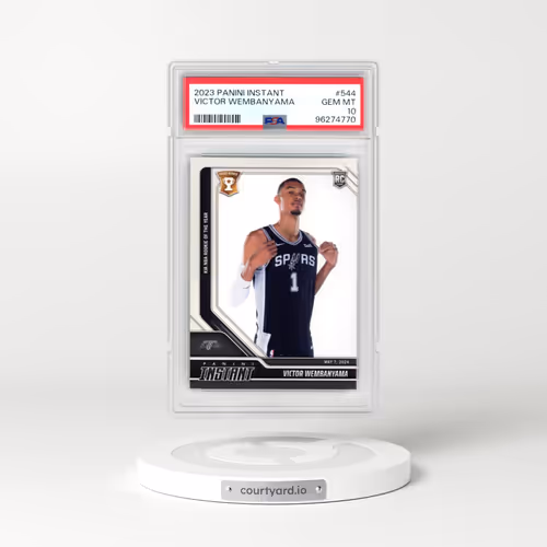 2023 Panini Instant #544 Victor Wembanyama (PSA 10 GEM MINT)