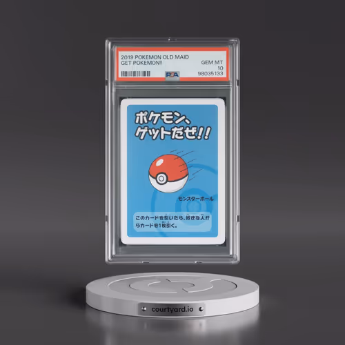 2019 Pokémon Old Maid Get Pokemon!! (PSA 10 GEM MINT)