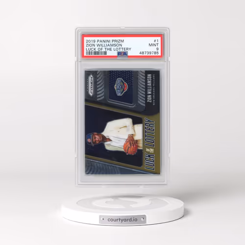 2019 Panini Prizm Luck of the Lottery #1 Zion Williamson (PSA 9 MINT)