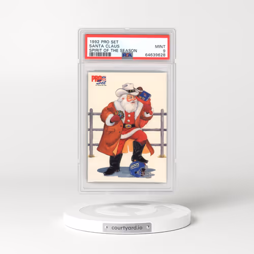 1992 Pro Set Santa Claus - Spirit of the Season (PSA 9 MINT)