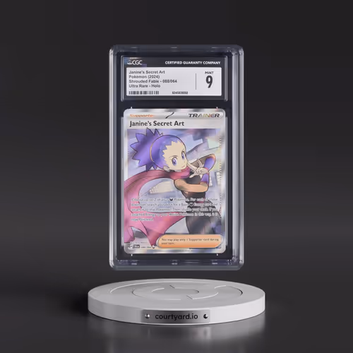 2024 Pokémon Sfa EN-Shrouded Fable #088 Janine's Secret Art - Ultra Rare (CGC 9 MINT)