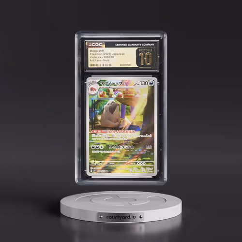 2023 Pokémon Sv1v-Violet EX #088 Mabosstiff - Art Rare (CGC 10 PRISTINE)