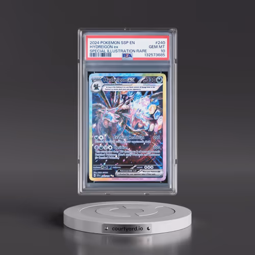 2024 Pokémon Ssp EN-Surging Sparks #240 Hydreigon EX - Holo Special Illustration Rare (PSA 10 GEM MI