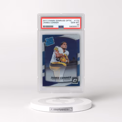 2017 Panini Donruss Optic #172 James Conner (PSA 10 GEM MINT)