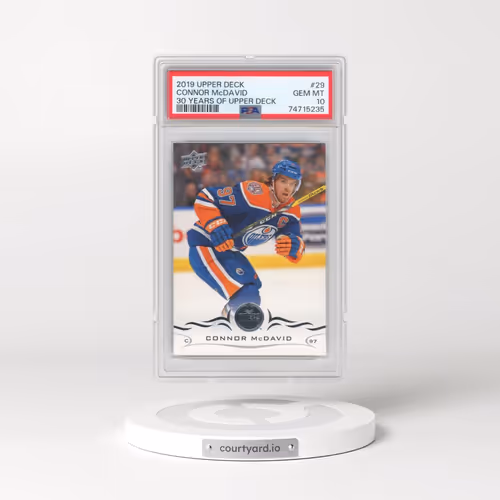 2019 Upper Deck 30 Years of Upper Deck #29 Connor McDavid (PSA 10 GEM MINT)