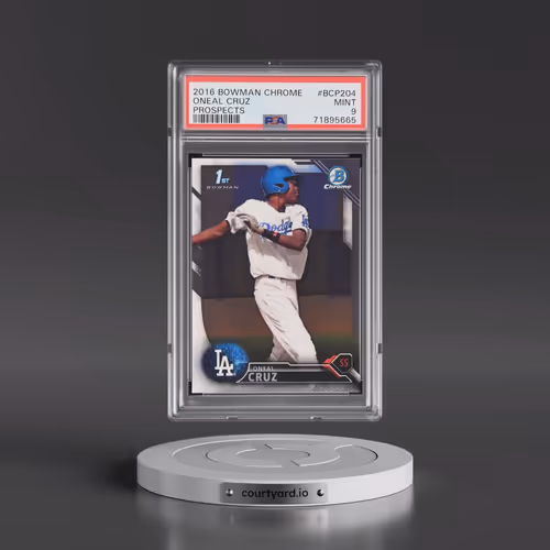 2016 Bowman Chrome Prospects #BCP204 Oneal Cruz (PSA 9 MINT)