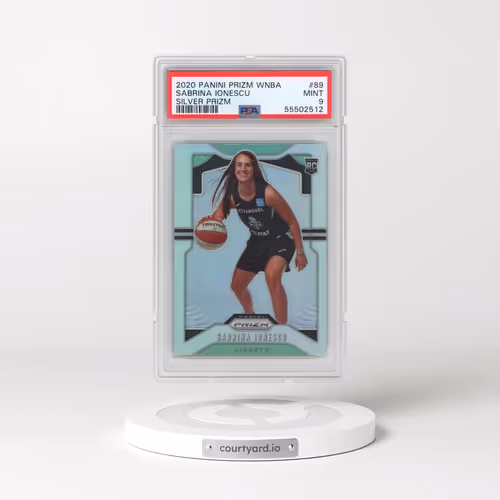 2020 Panini Prizm WNBA #89 Sabrina Ionescu - Silver Prizm (PSA 9 MINT)