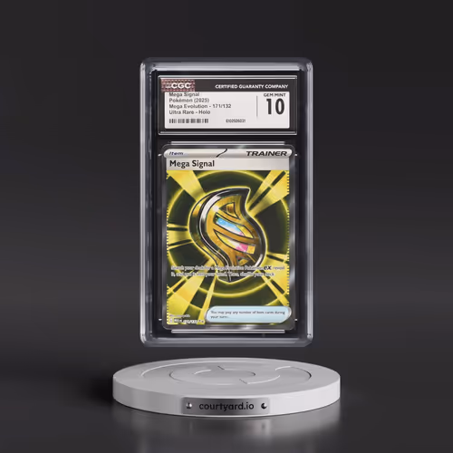2025 Mega Evolution - MEG EN #171/132 Mega Signal - Ultra Rare Holo (CGC 10 GEM MINT)