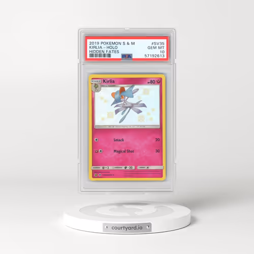 2019 Pokémon Sun & Moon Hidden Fates #SV35 Kirlia - Holo (PSA 10 GEM MINT)