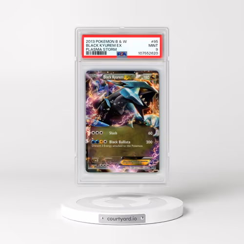2013 Pokémon Black & White Plasma Storm #95 Black Kyurem EX - Holo (PSA 9 MINT)