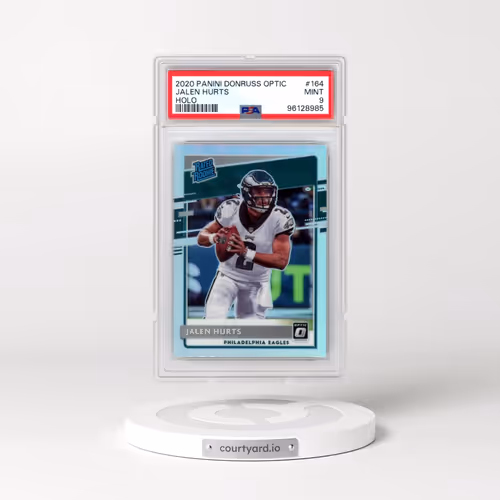 2020 Panini Donruss Optic #164 Jalen Hurts - Holo (PSA 9 MINT)