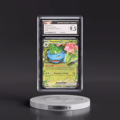 2024 Pokémon Scr EN-Stellar Crown #001 Venusaur EX - Holo (CGC 9.5 MINT+)