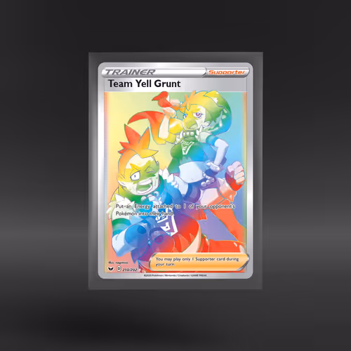 Sword & Shield #210/202 Team Yell Grunt
